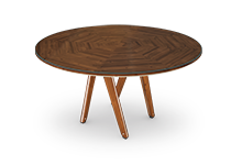 میز-ناهارخوری-صفحه-چوبی-دایره-های-نست-تیپ-2723-42 -  - https://mohitara.com