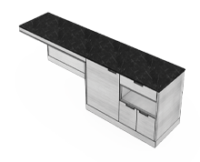 میز-بار-با-کمد-و-قفسه-تزئینی-سوفیا-تیپ-4716-44 -  - https://mohitara.com