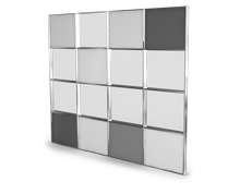 پارتیشن-اداری-دو-جدار-با-پوشش-الوان-پریوال-تیپ-8583-41 -  - https://mohitara.com